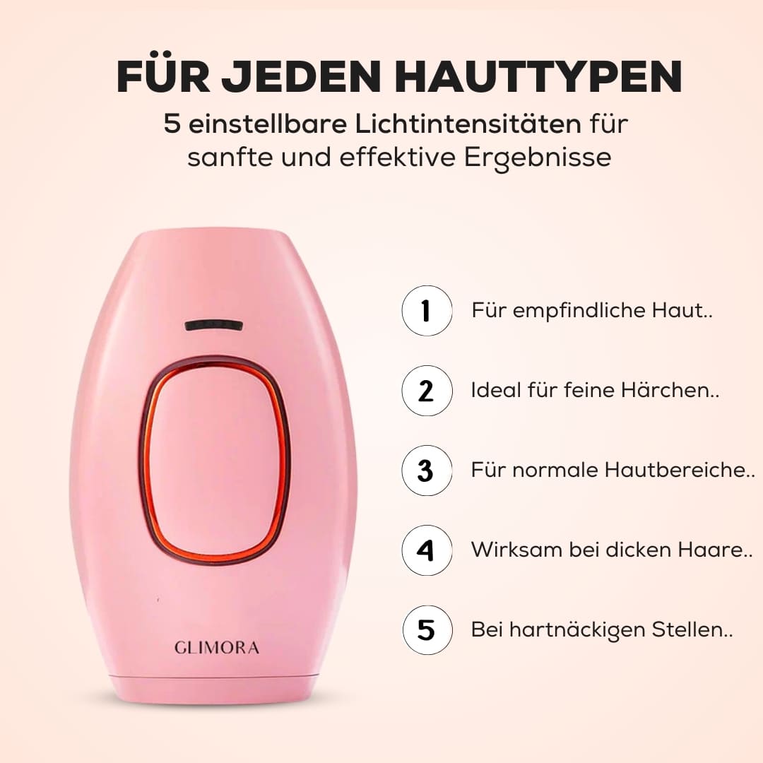 GLIMORA® - IPL Haarentfernung