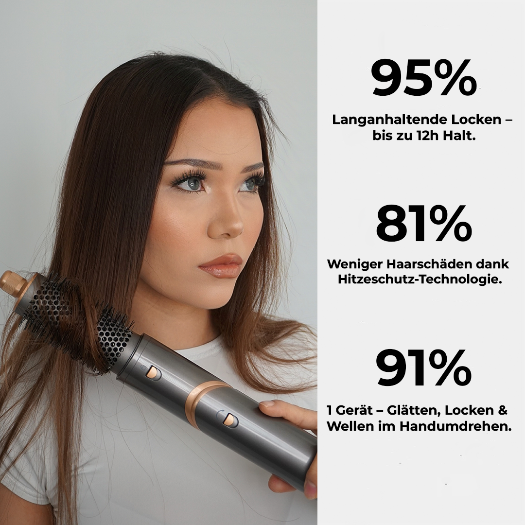 GLIMORA® - 8 in 1 StylePro Hair Styler