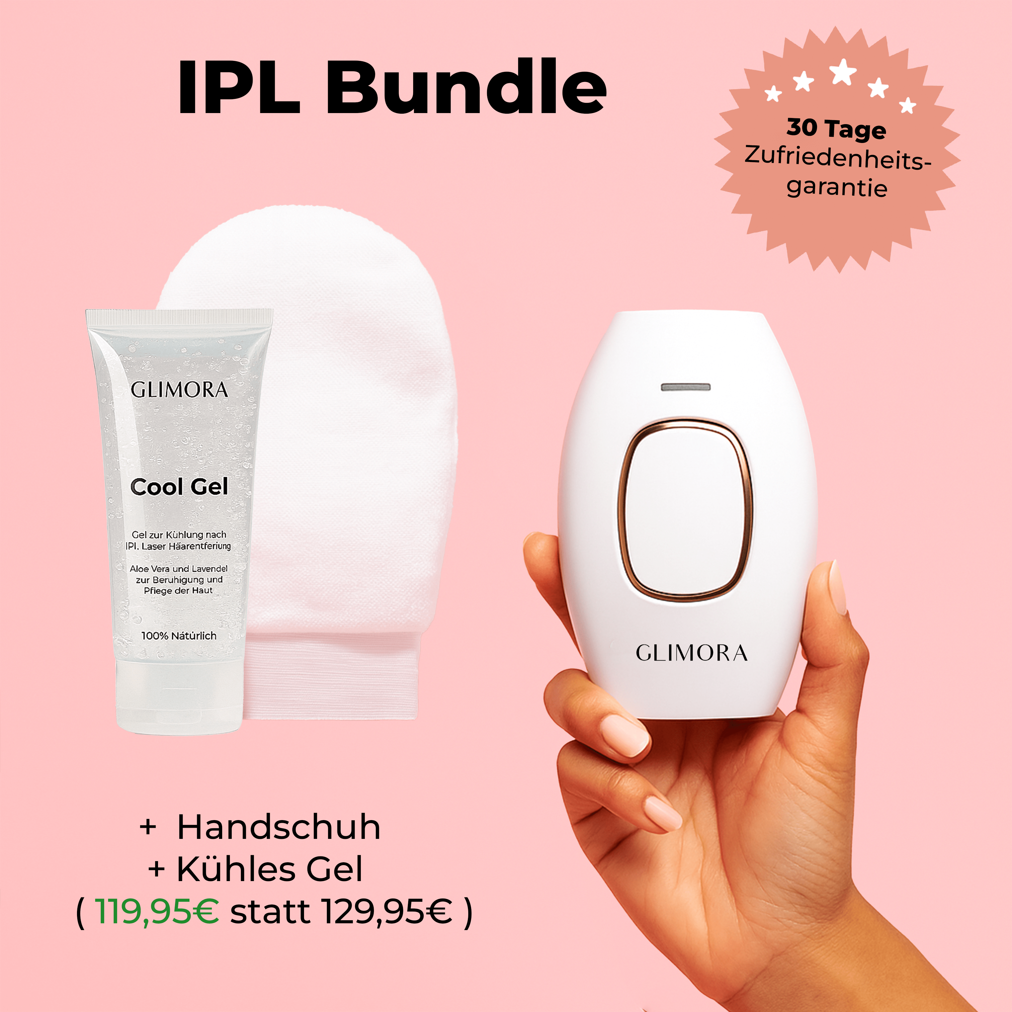 GLIMORA® - IPL Haarentfernung