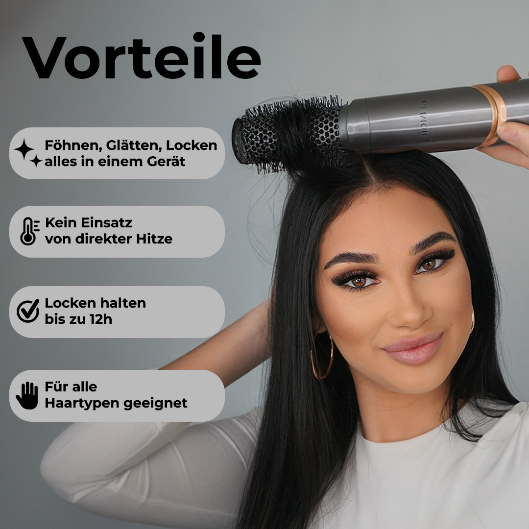 GLIMORA® - 8 in 1 StylePro Hair Styler