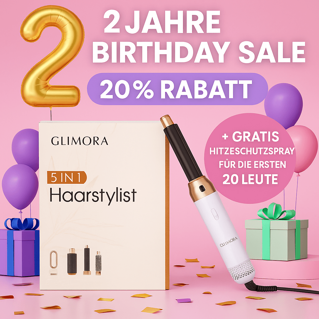 GLIMORA® - 5 in 1 Haar Styler (BIRTHDAY SALE)