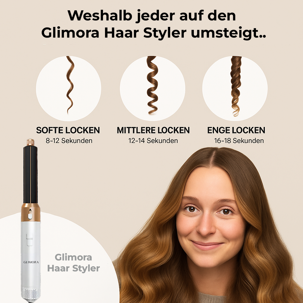 GLIMORA® - 5 in 1 Hair Styler