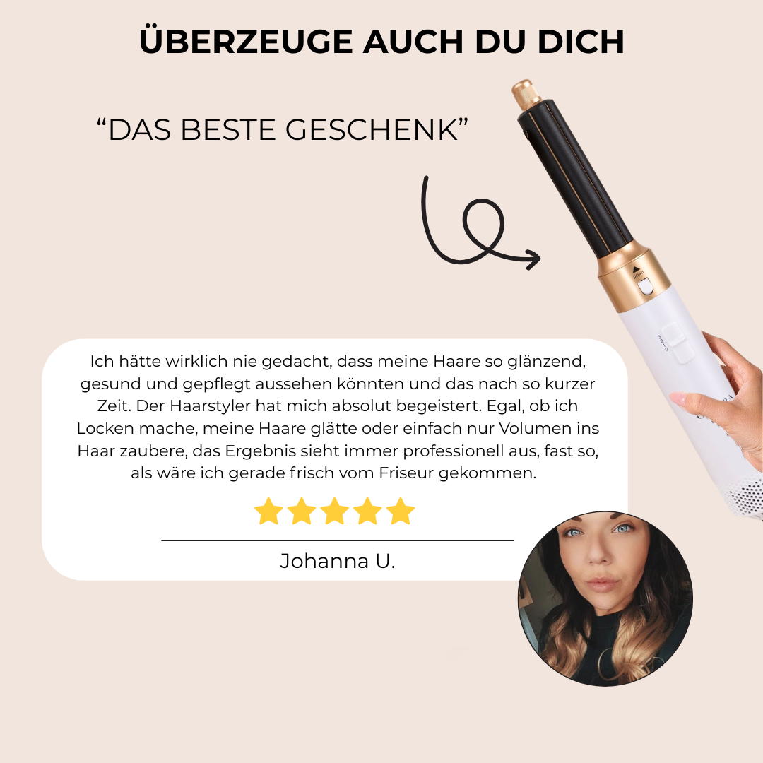 GLIMORA® - 5 in 1 Haar Styler