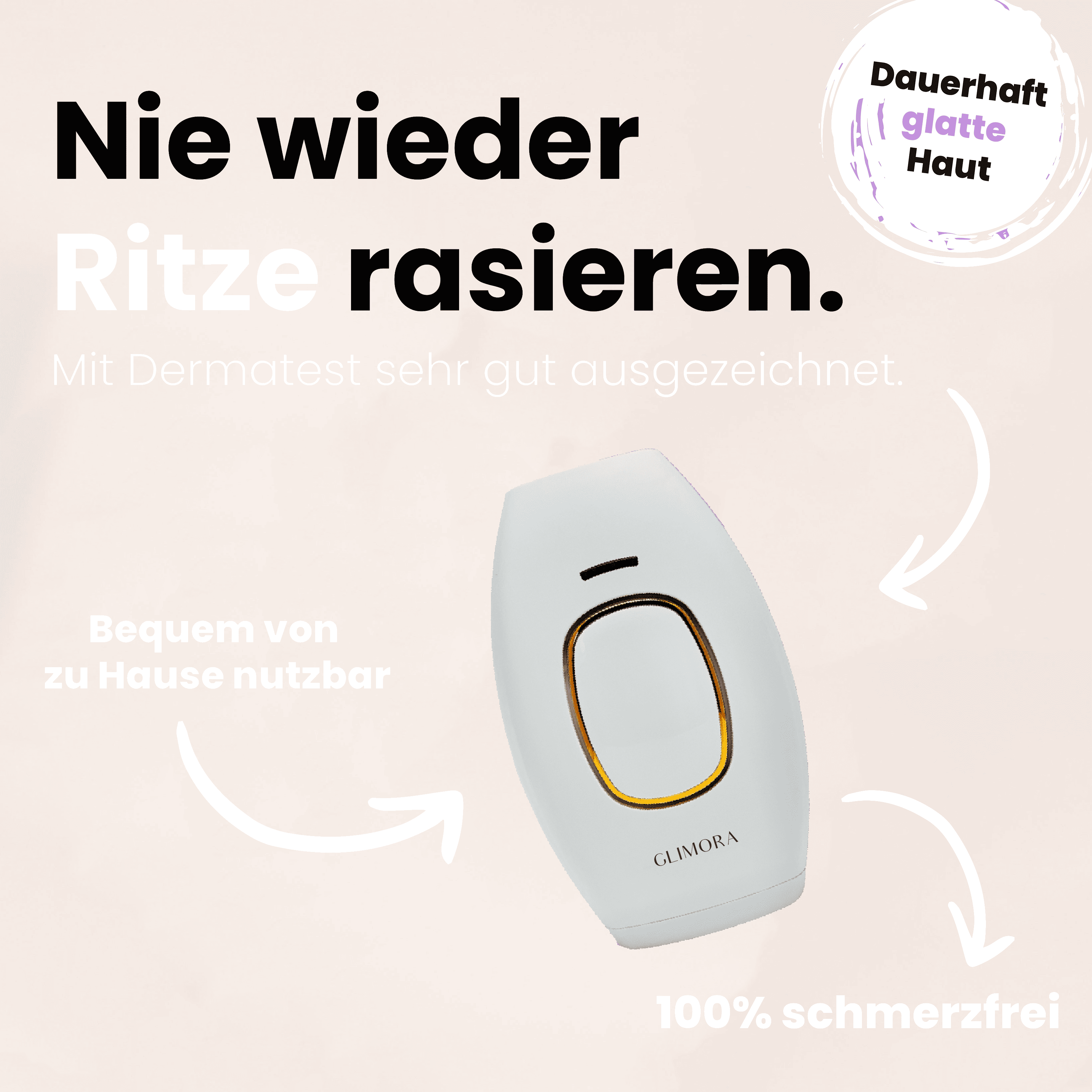 GLIMORA®  - IPL Haarentfernung (BIRTHDAY SALE)