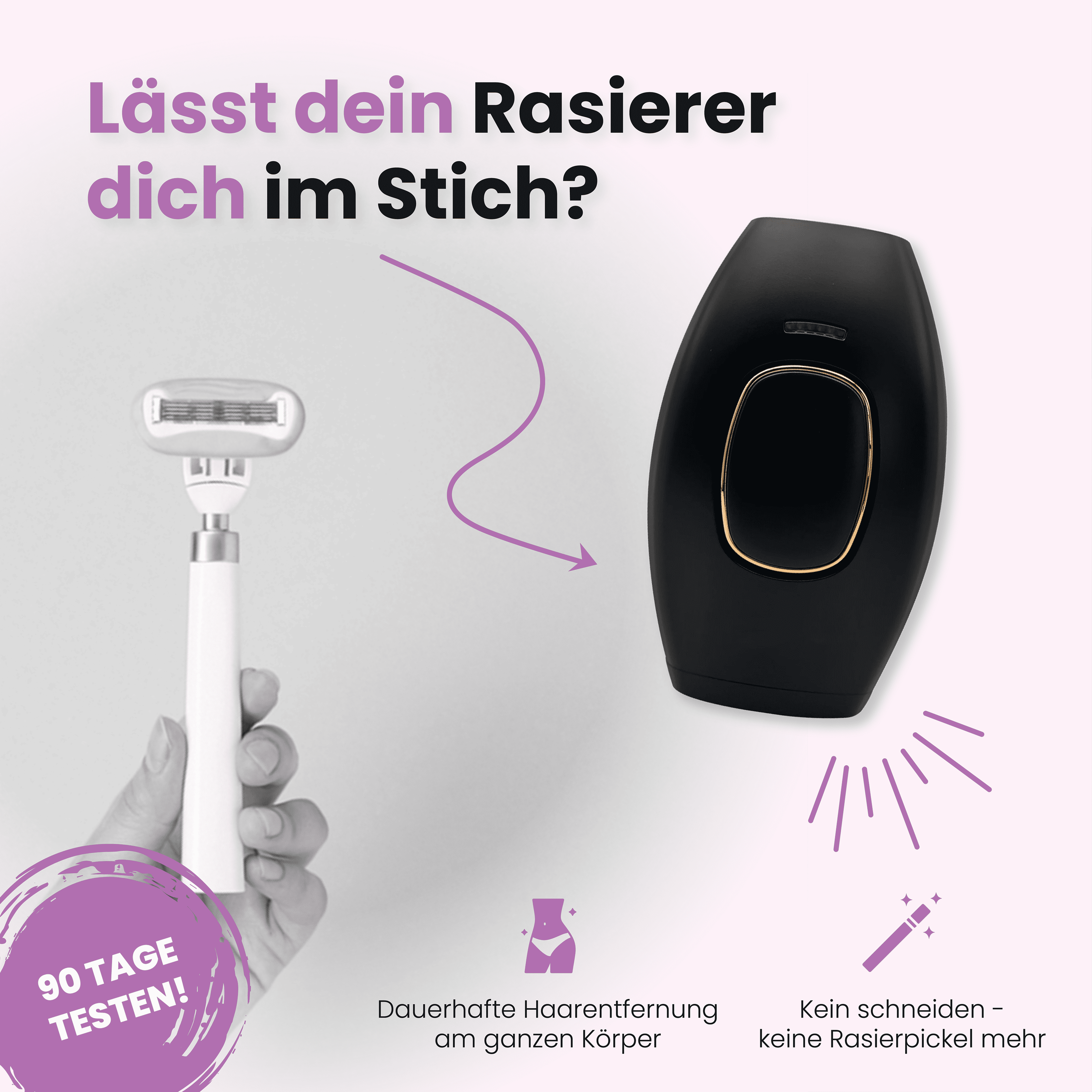 GLIMORA®  - IPL Haarentfernung (BIRTHDAY SALE)