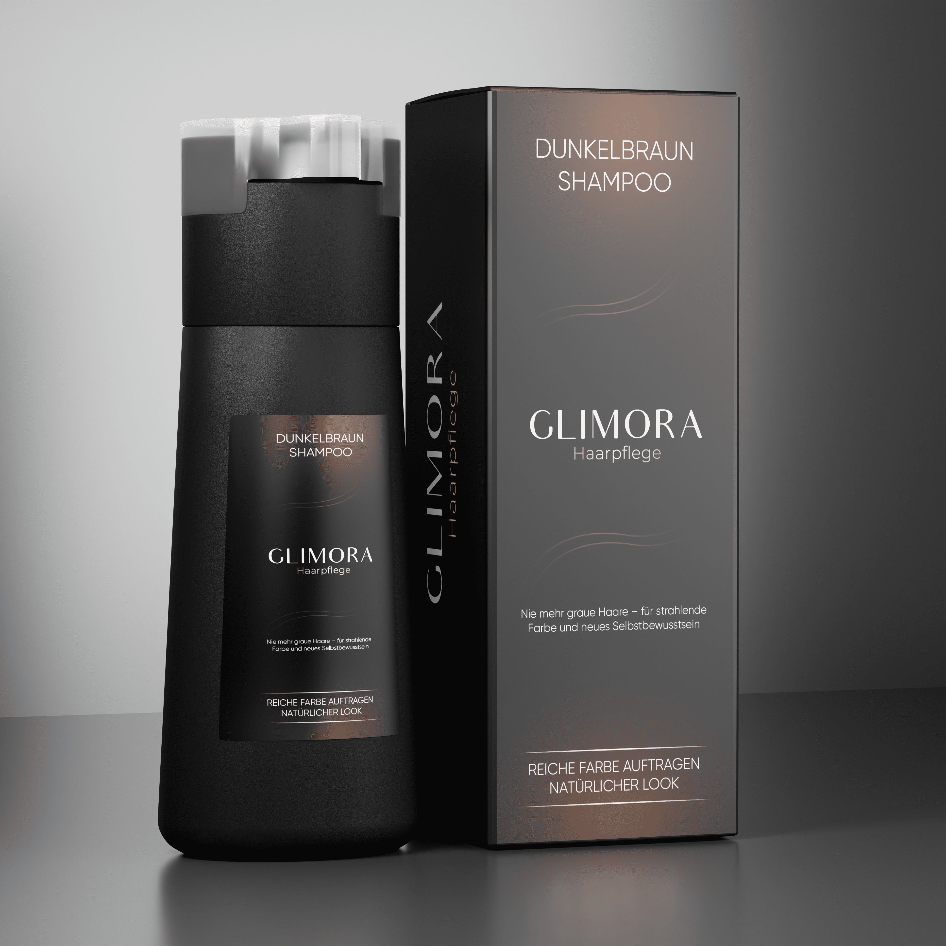 Farb-Shampoo Ergebnis nach Anwendung Glimora