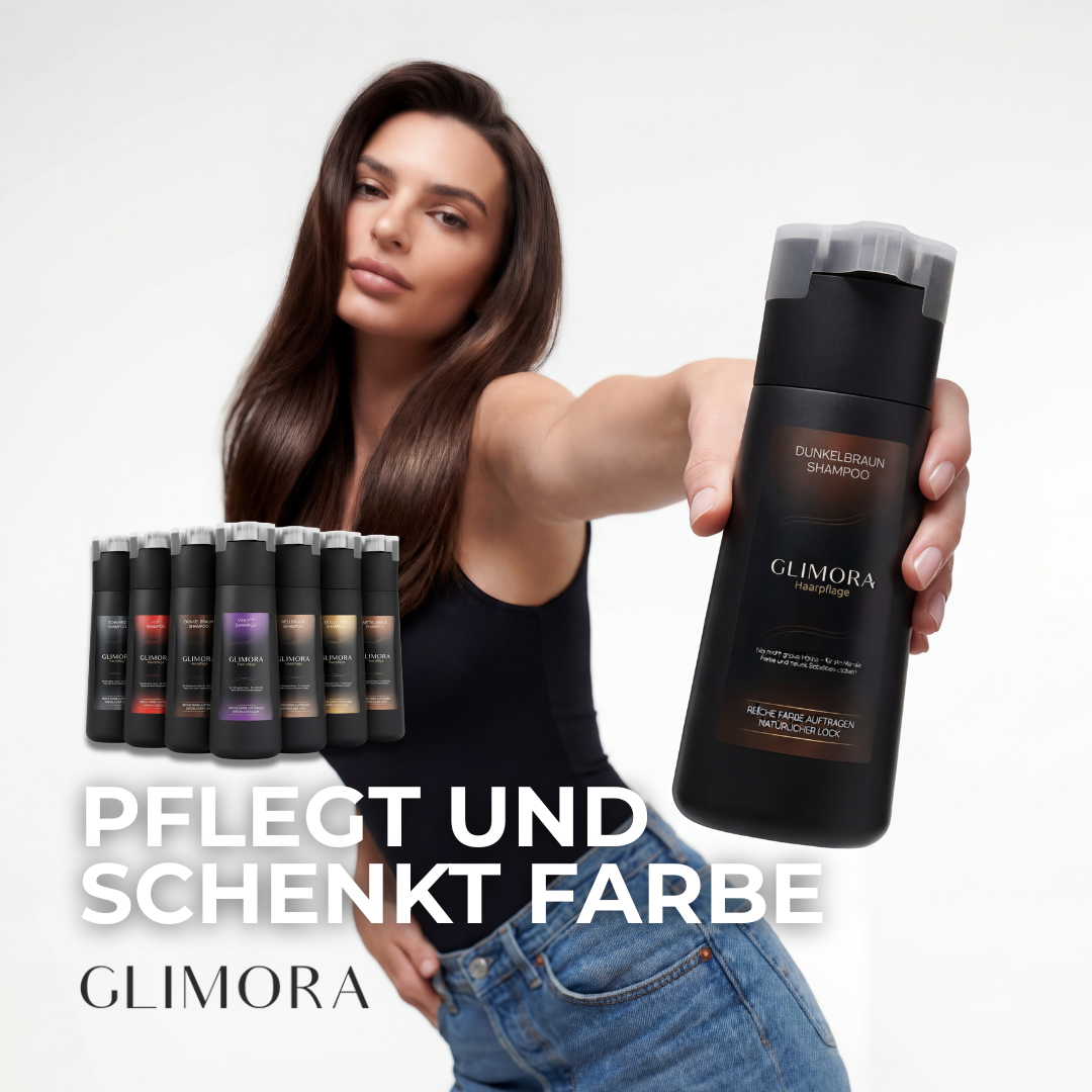 Farb-Shampoo mit Farbschutz Formel Glimora