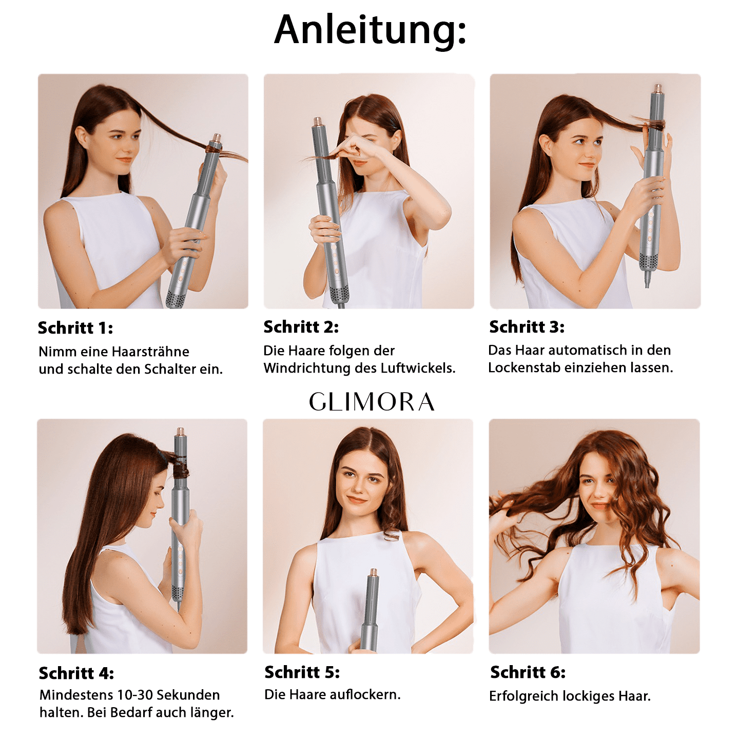 8 in 1 StylePro Haar Styler Bundle Übersicht