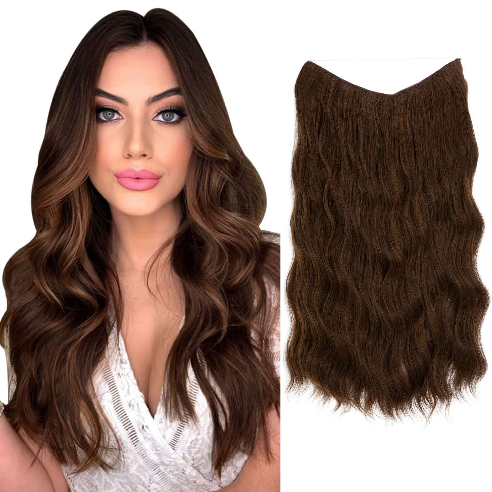 Haar Extensions Beach Waves Style