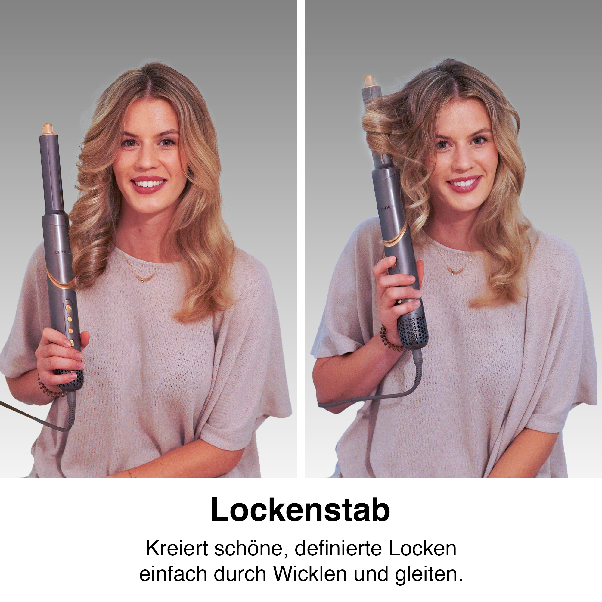 8 in 1 StylePro Haar Styler Bundle Anwendung