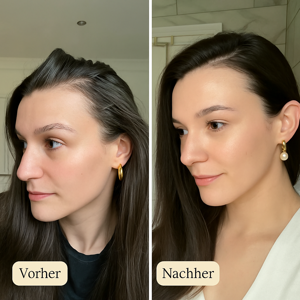 Haarwachstumsserum nährende Formel Ergebnis