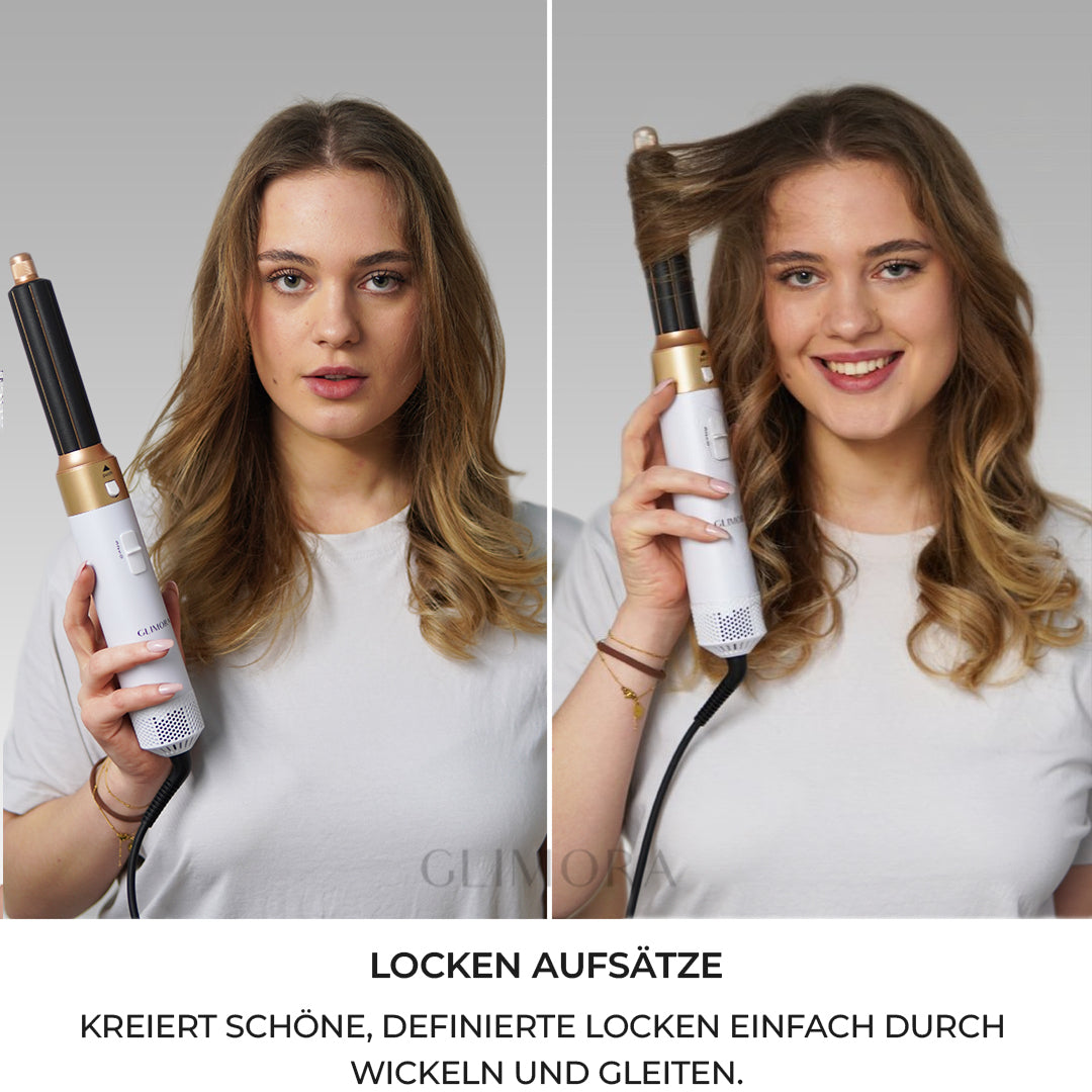 Hairstyling Gerät für seidiges Finish