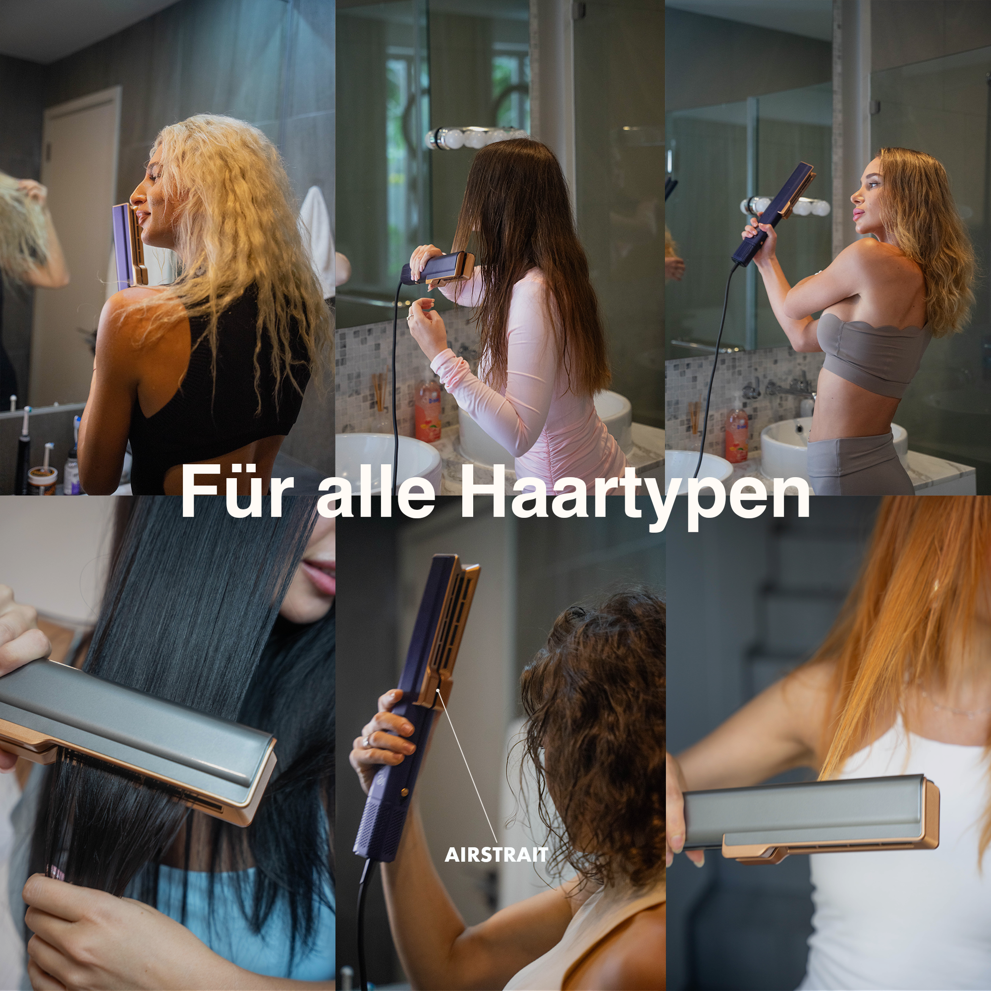 Luftglätter Glimora Stylinggerät Übersicht